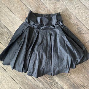 Winter Kate Black Formal Skirt